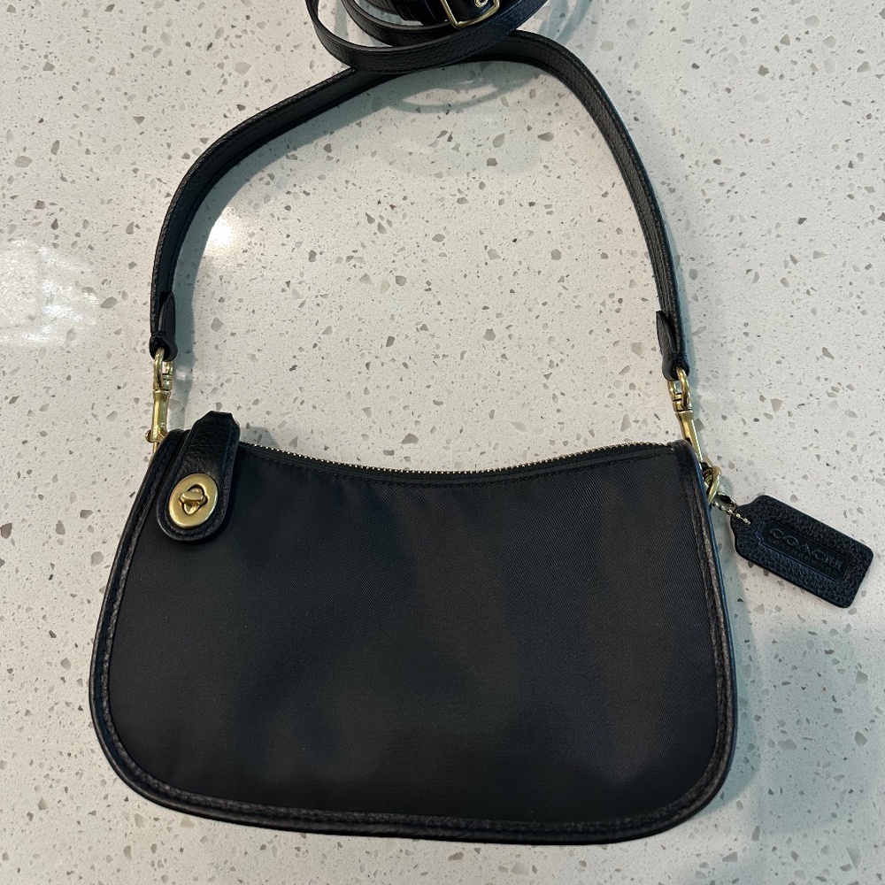 Coach Nylon/Leather Swinger